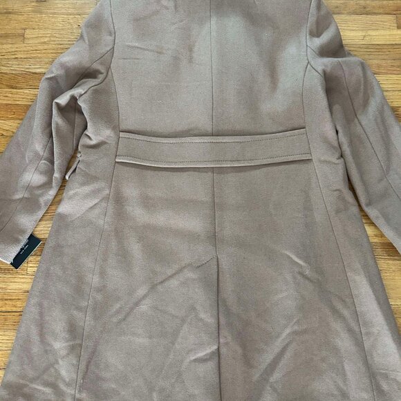 New Kate Spade camel fur removable collar coat XL - Picture 2 of 7